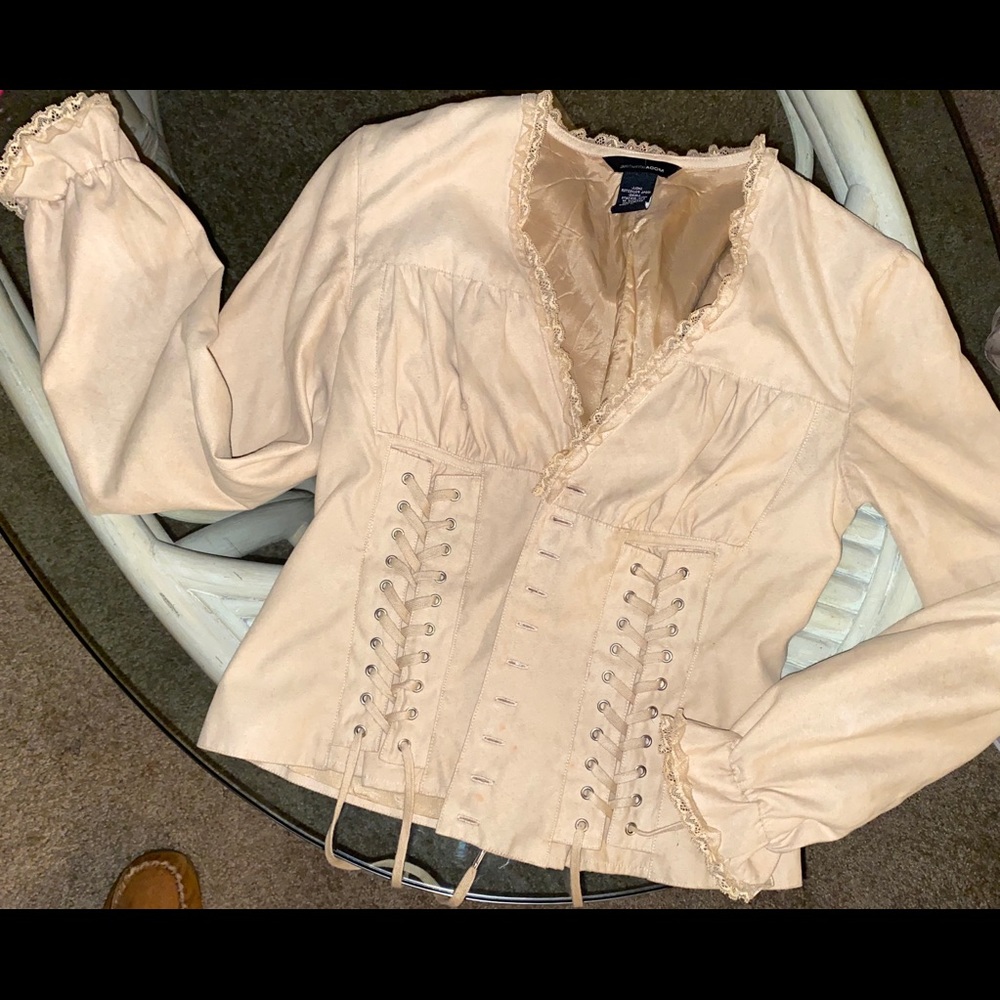 Corset -like top